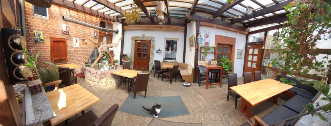 Gasthof Alte Fischerhuette Altfriesack Bagian luar foto