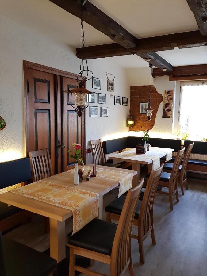 Gasthof Alte Fischerhuette Altfriesack Bagian luar foto